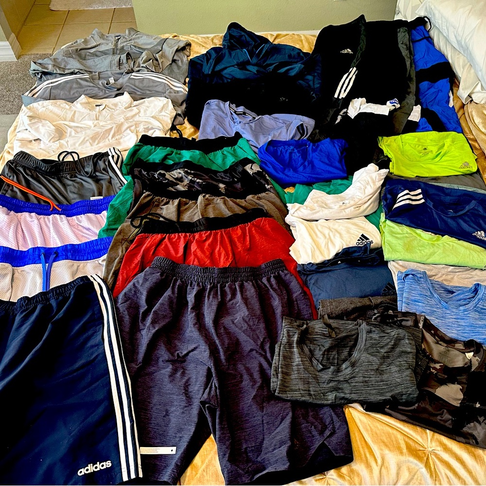 Men’s Adidas Athletic clothing